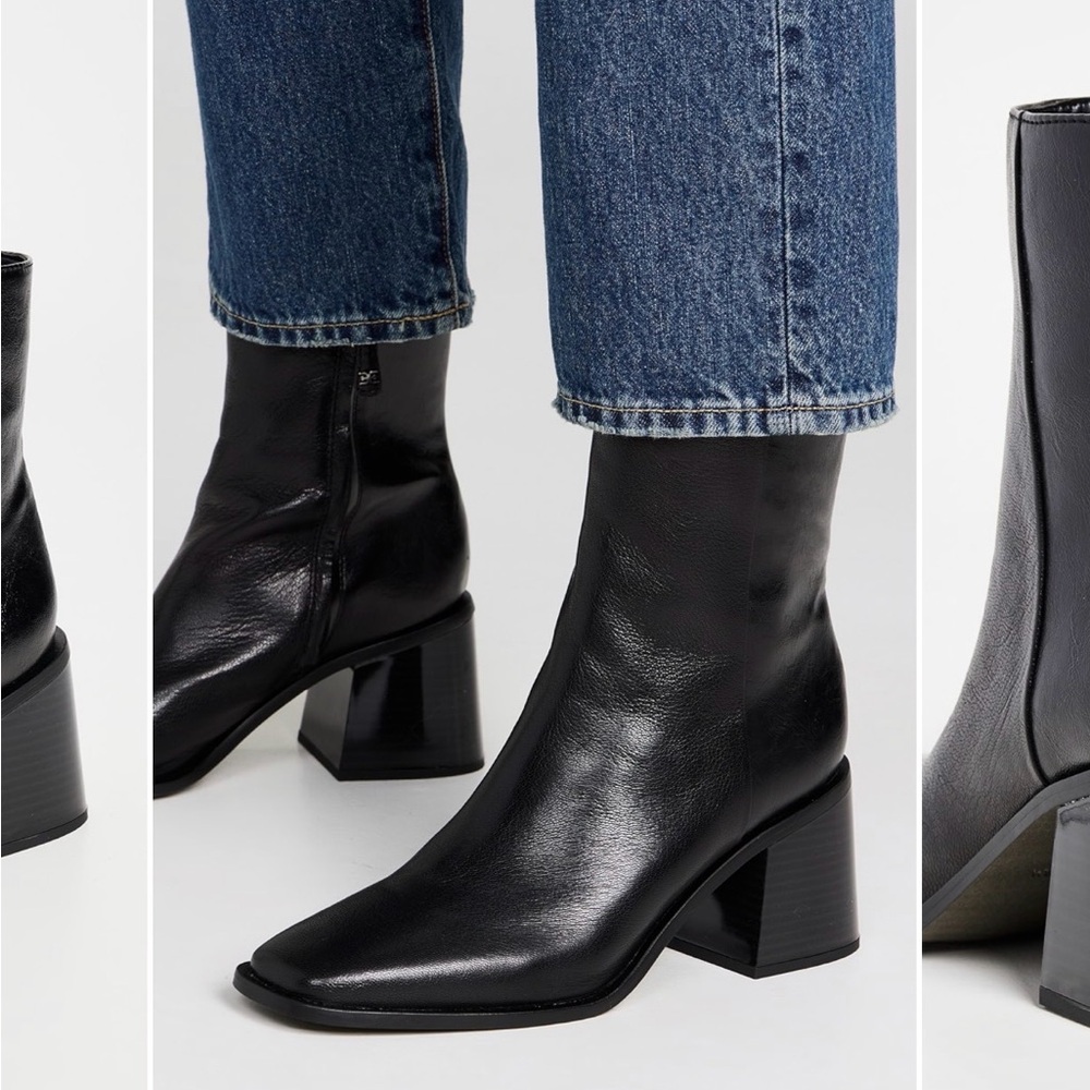 Sam Edelman Winnie Black Heeled Boots